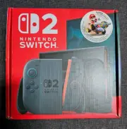NINTENDO Switch 2 + Mario Kart World Console Bundle In Hand ! Ships ASAP