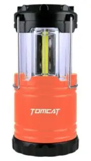 Tomcat 9W LED Camping Light Lantern 3 x 3W LED Bulbs