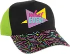 Totally 80's Whatever Baseball Cap Hat Fancy Dress Halloween Costume Accessory