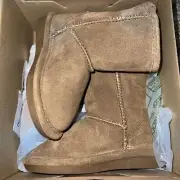 Bearpaw Toddler 8 Hickory Tan Boots NEW