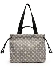 GUESS Women's Beige Logo Active Shoulder Bag