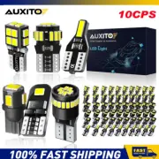 10X White T10 LED Bulb Car Wedge Dash Roof Turn Stop Parker Plate Light Globes