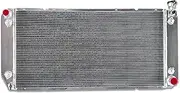 Aluminum Radiator 5.7L V8 AT 1988-1993 624 1694 1520 1360 ，Compatible With GMC C/K 1500 2500 3500