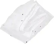 Happyyami Bird Cage Mesh Birdcage Gauze Bird Cage Covers for Night Rabbit Finch Jumping Spider Habitat Cages Dust Birdcage Covers Birds Parrot Feeder Skewer Liners Bird Cage Netting White