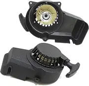 Aluminum 2 Stroke Engine Pull Starter Start Recoil for 47cc 49cc Engine Pocket Bike Mini Moto Dirt Kids ATV Quad 4 Wheeler