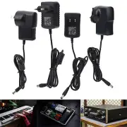 9V Power Supply Adapter Charger Adapter Cord AC DC for Electric Guitar Amplifier