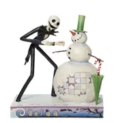 Disney Traditions Nightmare Before Christmas Jack with Snowman