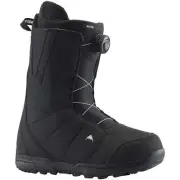 Burton Mens Moto Boa Boot 2025 in Black, Black/white/snowfall Camo