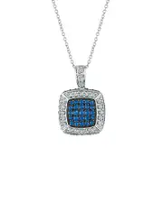 Le Vian Blueberry Sapphire 14K 1.06 ct. tw. Diamond & Sapphire Pendant