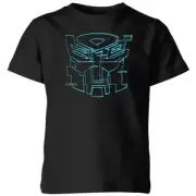 Transformers Autobot Glitch Kids' T-Shirt - Black