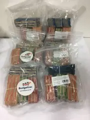 6 Pk Budgetizer coin rolls value pack of 440 Assorted Flat Wrappers In Each Pk