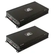 (2) Massive Audio Blade BP1000.4 V2 | 1000W 4 Channel Full Range Car Amplifiers