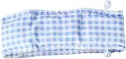 Ronyme Dog Cooling Bandana with Recyclable Ice Packs, Portable Neck Wrap for Training, Blue and M