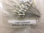 730P104X9250 SPRAGUE CAP FILM 0.1UF 10% 250VDC AXIAL 6 PIECES