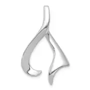 14K White Gold Slide