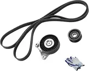 ATPPCCE 90K-38174 (3PCS 38174+38082+K060938) Serpentine Belt Drive Component Kit Fit For