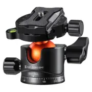 K&F Concept Tripod Ball Head 36mm With 1/4 Inch Quick Release Plate 35.2lbs Load