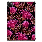 iPad Pro 11-inch (3rd/4th gen) iPad Impact Case Daisies Floral - Magenta / Black