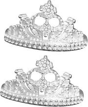 [LIFKOME] Elegant Crown Engagement Ring Zircon Set Fashion Jewelry Princess Style