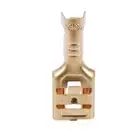 Brass 6.3 mm Connectors Female Spade Cable Terminals, 20 Piece X1Z75235