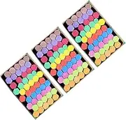 COHEALI 3 Pack Hexagonal Dustless Chalks Blackboard Chalks for Non-toxic 6 Colors