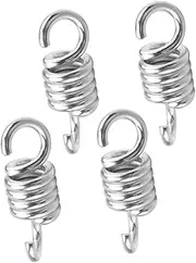 PAMINGONO 4pcs Chair Spring Swing Spring Kit Porch Swing Spring Heavy Bag Spring Hammock Fixing Spring Swing Spring and Rings Swing Chair Hanging Rings Hammock Hanging Tool Porch Spring