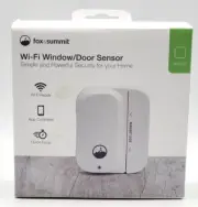 Fox&Summit Wi-Fi Window/Door Sensor Battery Operated, No Hub Required. NIB