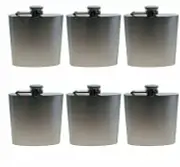 Q=6 Stainless Steel 6oz Flask