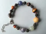 ROCKS MINERALS Planetary Gemstones Planet Bracelet Jasper Sodalite Rock Crystal