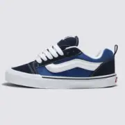Sz 7.5 - VANS Knu Skool VN0009QCNWD Navy / True White Mens