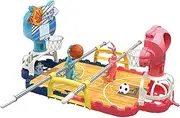 TTETTZ Foosketball Game for Kids, Basketball and Foosball Combo for Two Players