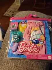 NEW Barbie Doll Clothing And Accessories Jurassic World Fashion Hoodie Bag Boots