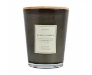 XL Vanilla Amber Soy Wax Blend Scented Candle - Anko