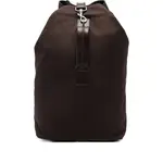 [Dries Van Noten] Dries Van Noten Leather-trim Backpack ONE SIZE BROWN