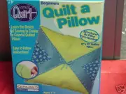 Quilt Pillow Learn Basics of Sewing Materials Included