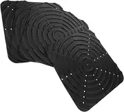 GANAZONO 4pcs Chicken Nest Mat Egg Laying Chicken Pads Nesting Liners Chicken Coop Bedding Washable Coop Bedding Chicken Coop Nesting Pads Cage Liner Nest Pads for Chicken Silica Gel Black