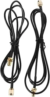 MERRYHAPY SMA Extension Cable 1m Coaxial Cable Extender SMA Connector for WiFi Router Antenna Extension