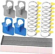 Water Pipe Bracket Set 32pcs Garden Pool Hose Holder Inflatable Pool Rack