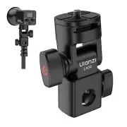 Ulanzi LA04 Light Stand Mount Adapter With 1/4” Screw 180° Tilt Max. Bracket New