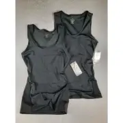 Tommie Copper Men 2 of Medium Active Pullover Lower Back Support Tank Tops Nylon