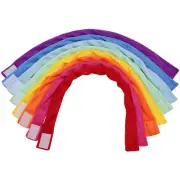 Chew Necklace for Sensory Kids 8 Pack Terry Cloth Teething Chewy Necklaces