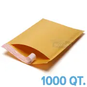 1000 #0 Kraft Bubble Padded Envelopes Mailers 6.5 x 10 from TheBoxery