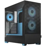 Fractal Design Pop Air RGB TG Clear Tint Cyan Core