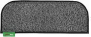 Muk Mat Rounded Caravan Step Artificial Grass Mat, Premium Door Mat, Effective Dirt Trap, Water Resistant, Easy to Clean, Travel Essential, Durable, Heavy Duty, Small 55cm x 26cm, Dark Grey
