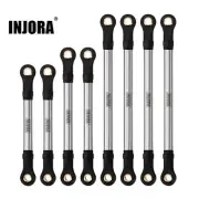 INJORA Stainless Steel Straight Chassis Links for Traxxas TRX4M Defender Bronco