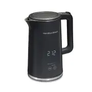 Hamilton Beach Digital Temperature Control Electric Tea Kettle 1.7L Black 41...