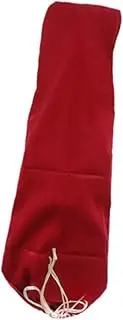 Perfeclan Violin Cover Violin Bag Violin Storage Pouch Drawstring Lightweight String Instrument Dustproof Cover for 4/4 3/4 Violin, Red