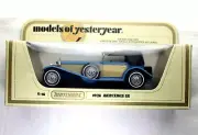 MATCHBOX MODELS OF YESTERYEAR 1928 MERCEDES SS Y-16 Blue/Beige.