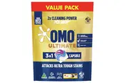 OMO Ultimate 3 in 1 Laundry Capsules 50 pack