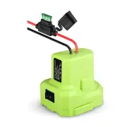 Battery Adapter DIY Power Wheels Converter For Ryobi 18V 14 Gauge with Fuse G